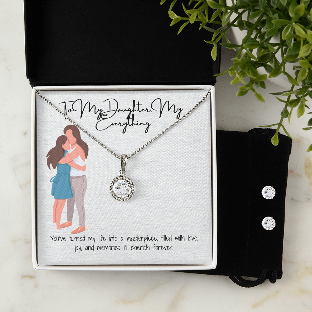 Faith & Beauty  Eternal Hope Necklace & Earring Set