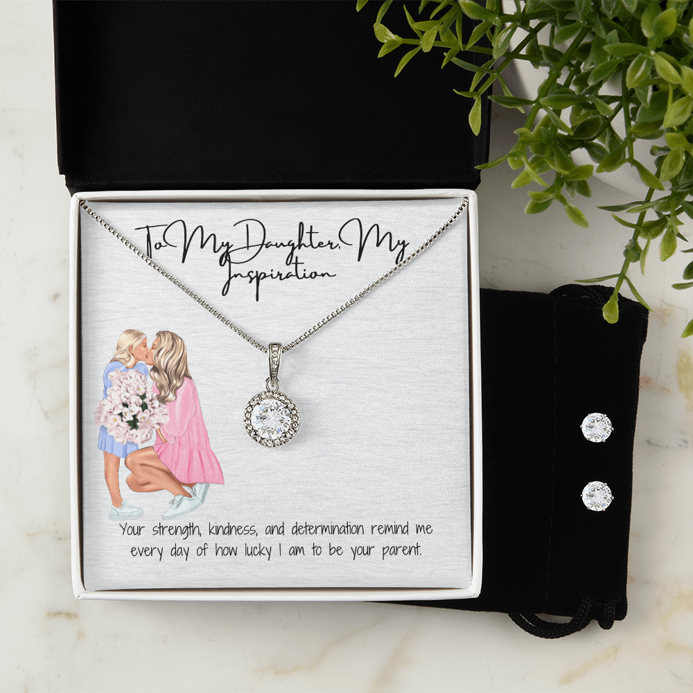 A Symbol of Strength & Light  Eternal Hope Necklace & Earring Set