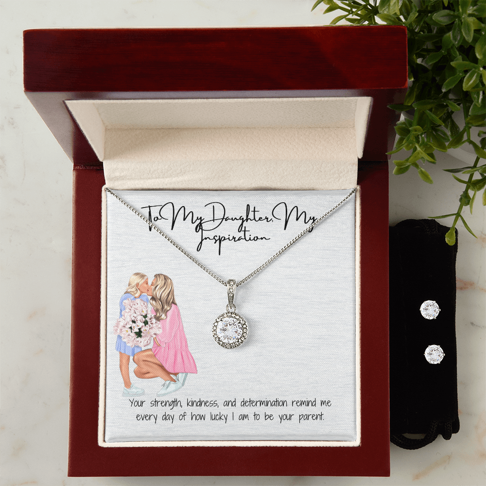 A Symbol of Strength & Light  Eternal Hope Necklace & Earring Set