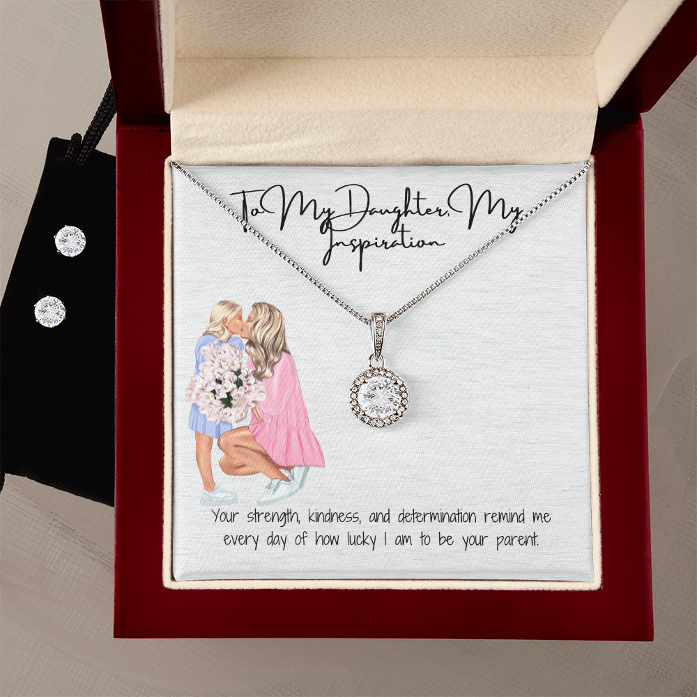 A Symbol of Strength & Light  Eternal Hope Necklace & Earring Set