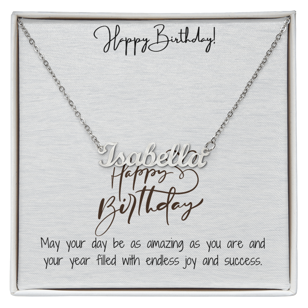 Birthday Bliss Necklace