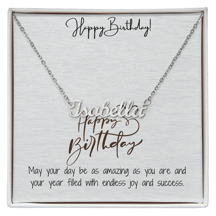 Birthday Bliss Necklace