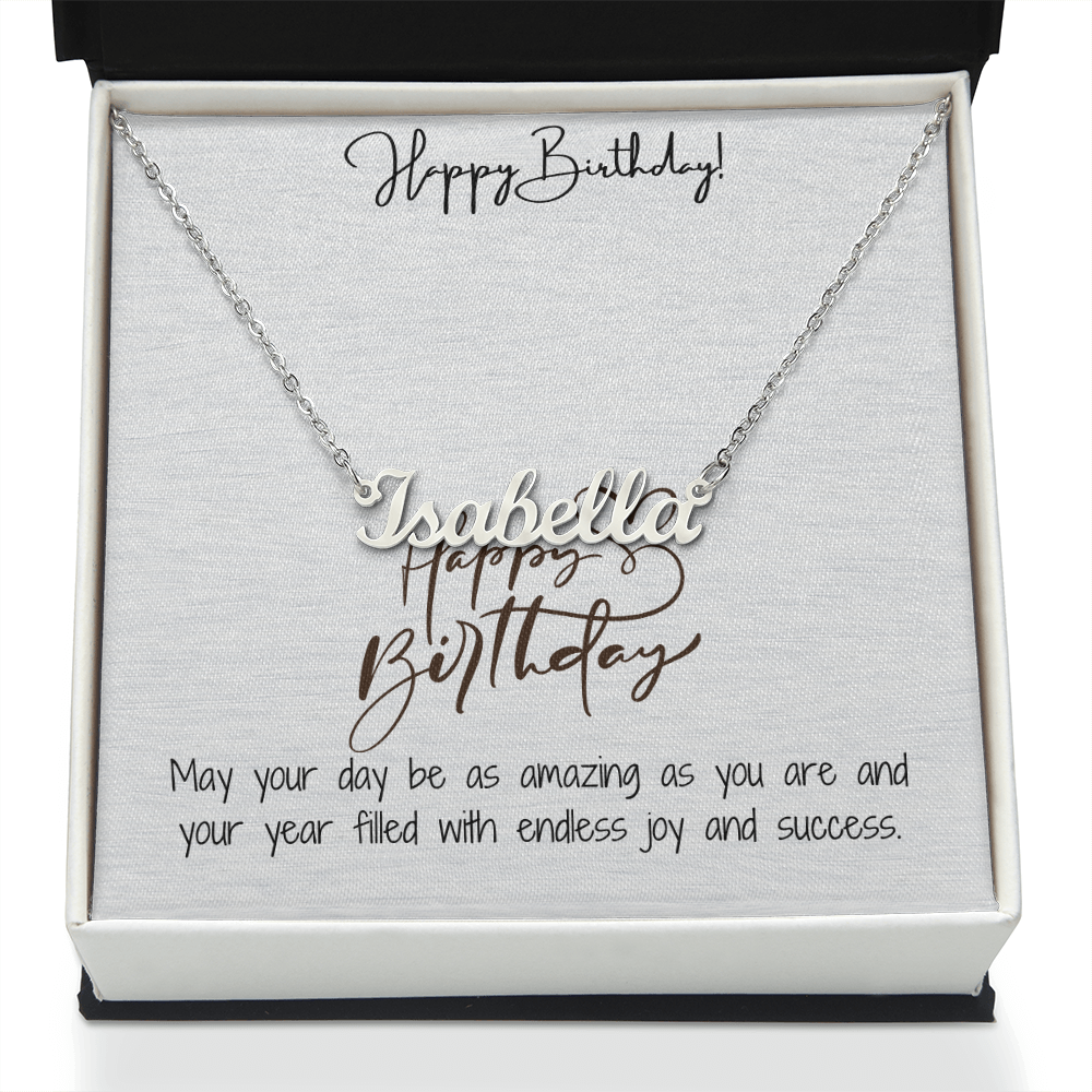 Birthday Bliss Necklace