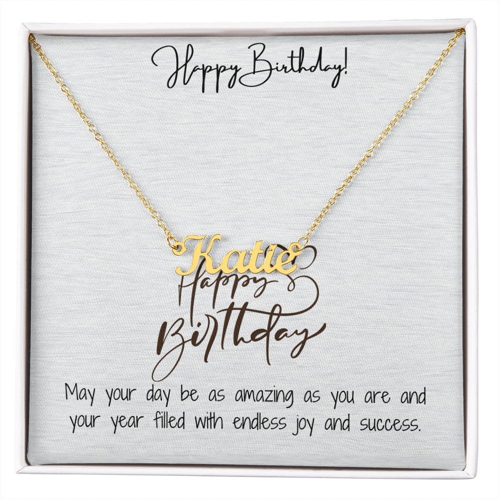 Birthday Bliss Necklace
