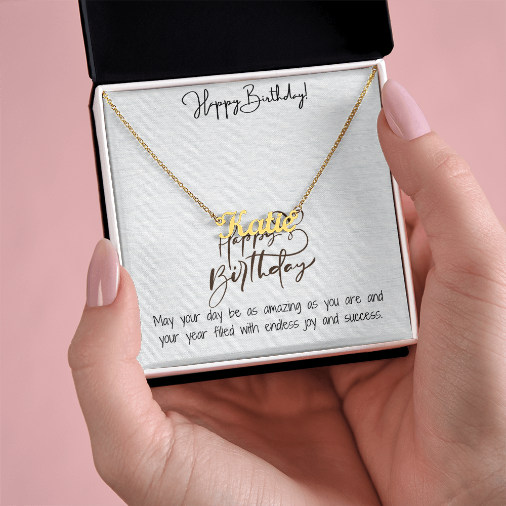 Birthday Bliss Necklace
