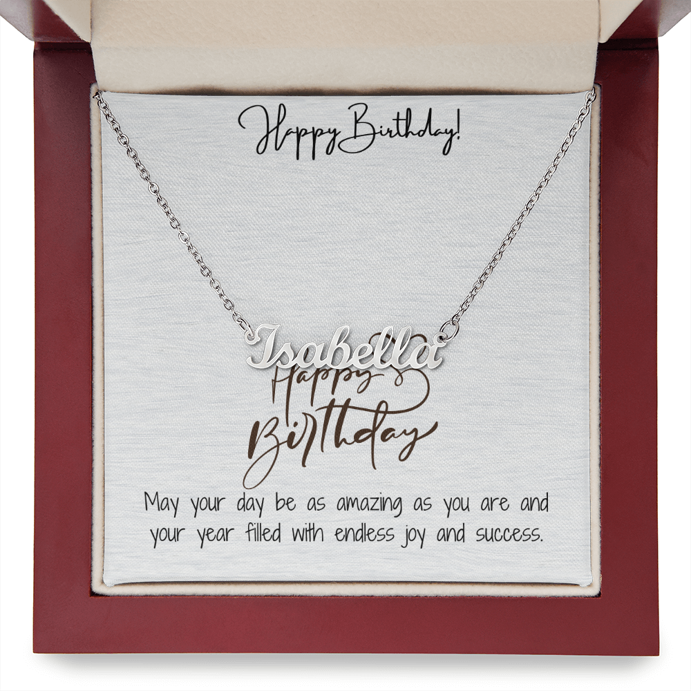 Birthday Bliss Necklace