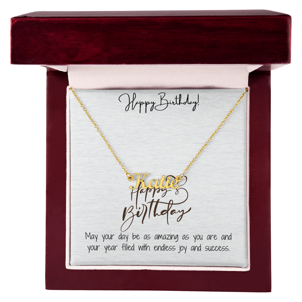 Birthday Bliss Necklace