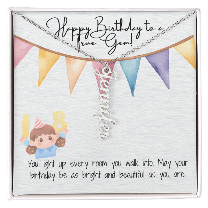 Luminous Birthday Necklace