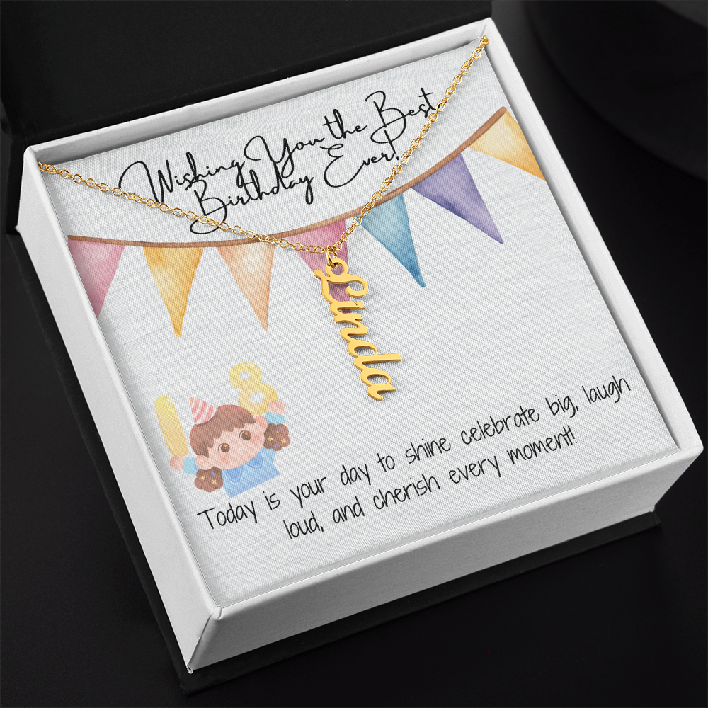 Birthday Cheers Necklace
