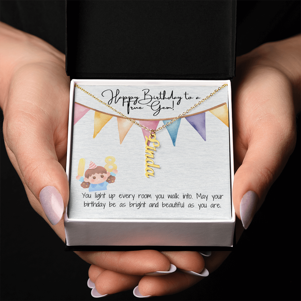 Luminous Birthday Necklace