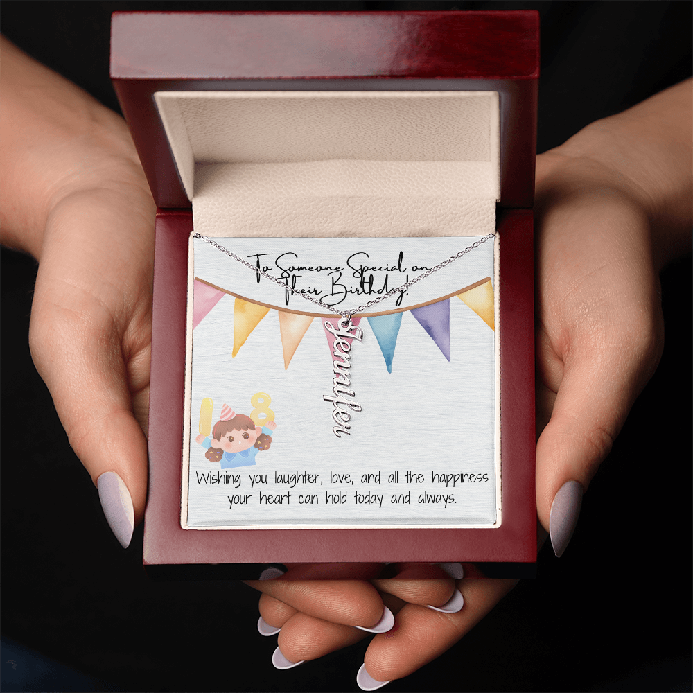 Happiness Wrapped in a Necklace