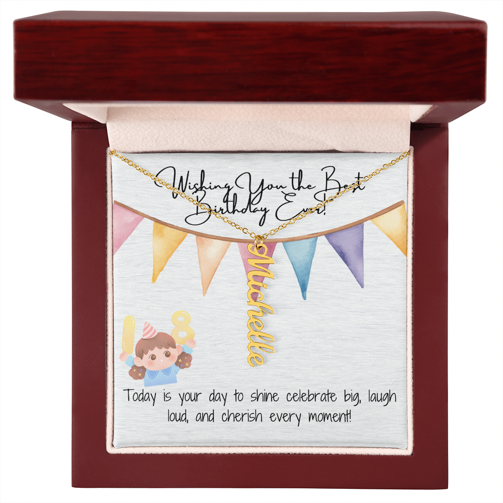 Birthday Cheers Necklace