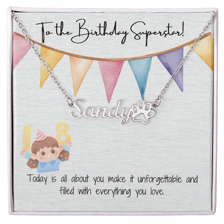 Timeless Happy Birthday Charm