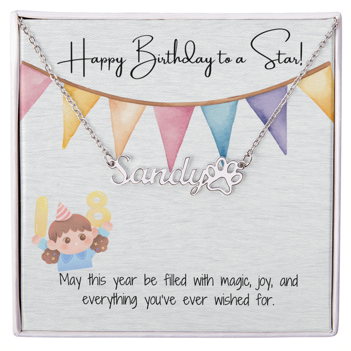 Birthday Starlet Pendant