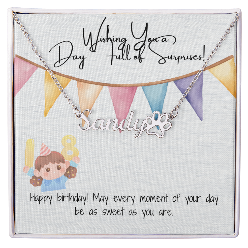 Birthday Moment Necklace