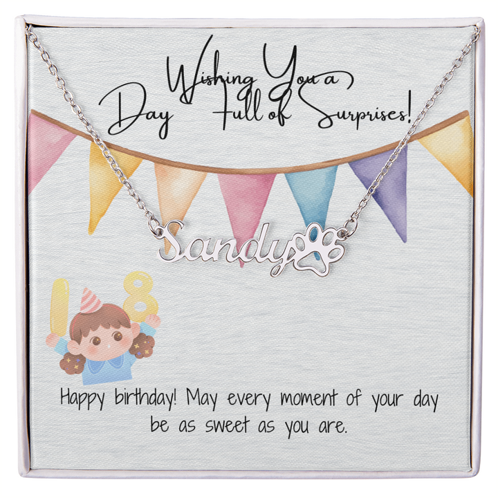 Birthday Moment Necklace