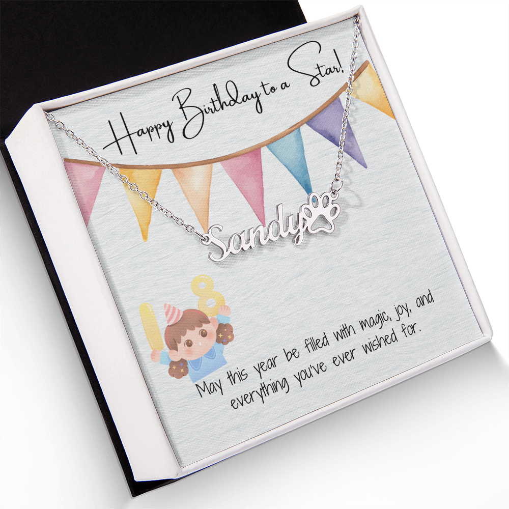 Birthday Starlet Pendant