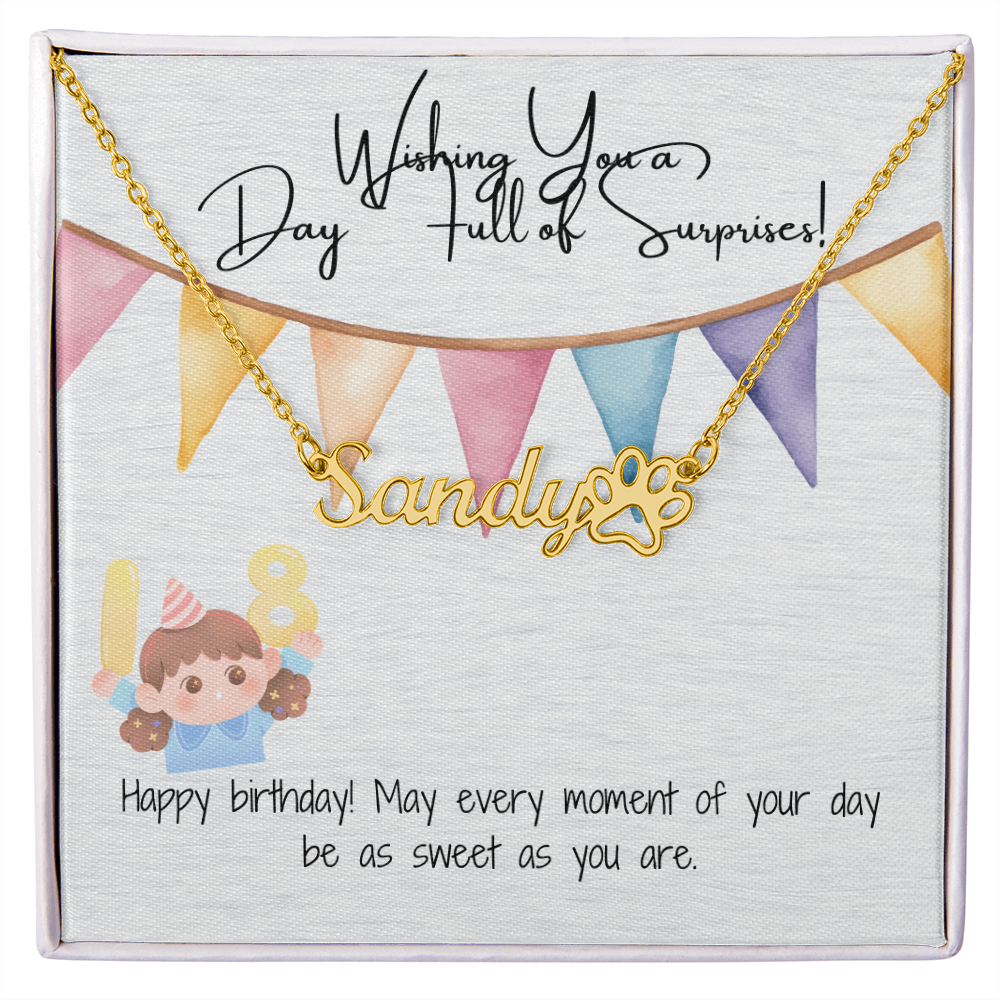 Birthday Moment Necklace