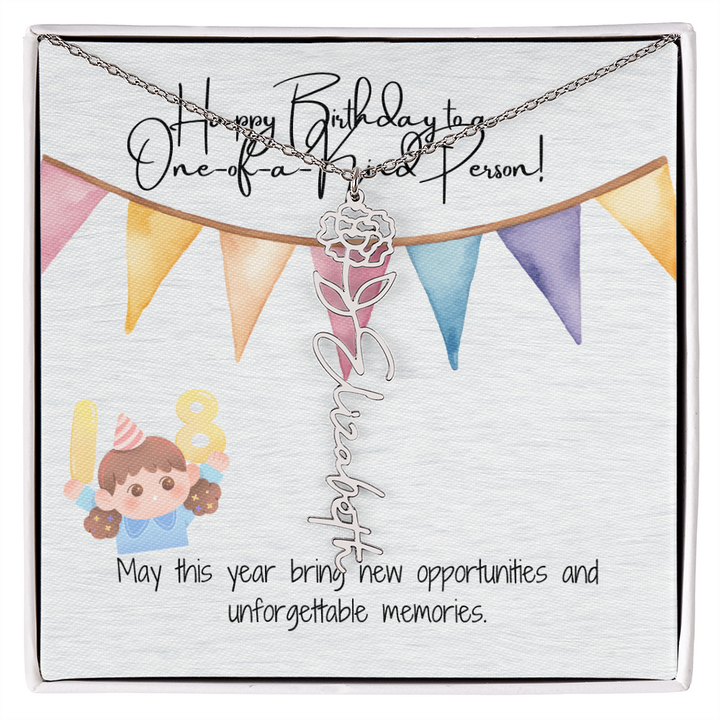 Cherished Birthday Pendant