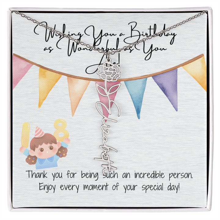 Birthday Moment Necklace