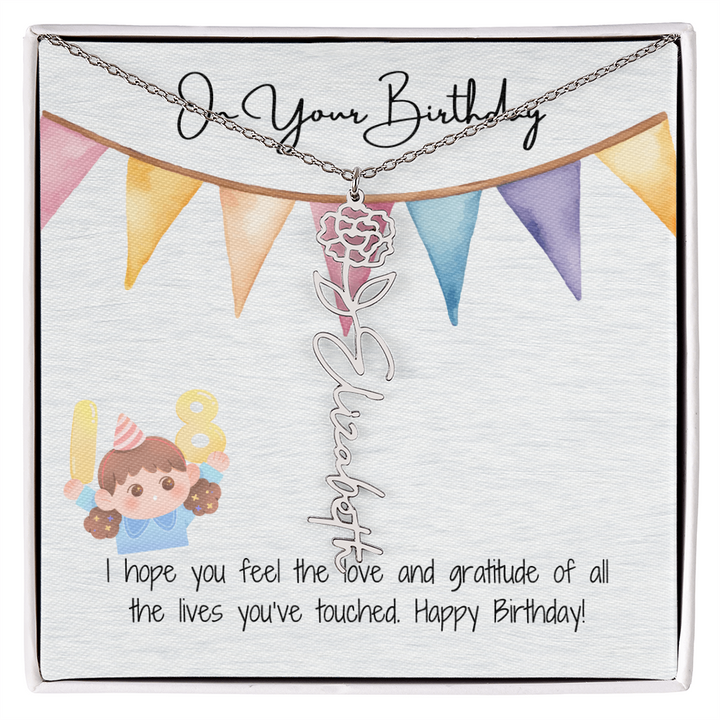 Birthday Wishes Pendant