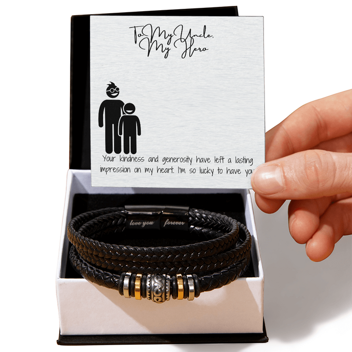 Unbreakable Bond Uncle Bracelet
