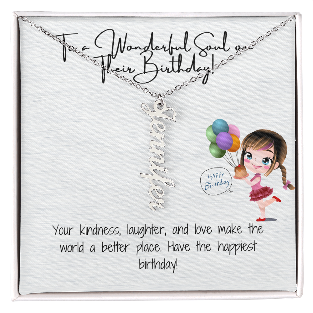 Birthday Happiness Necklace