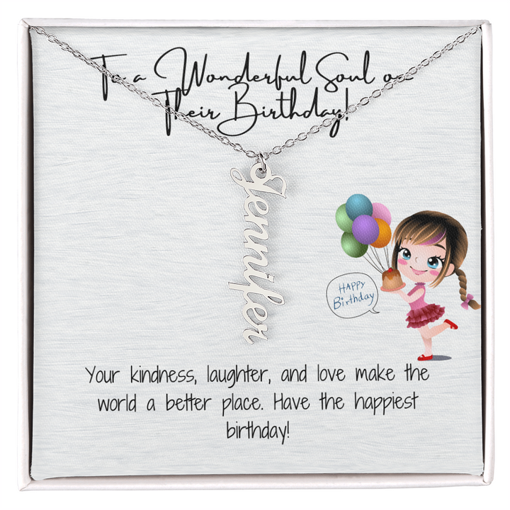 Birthday Happiness Necklace