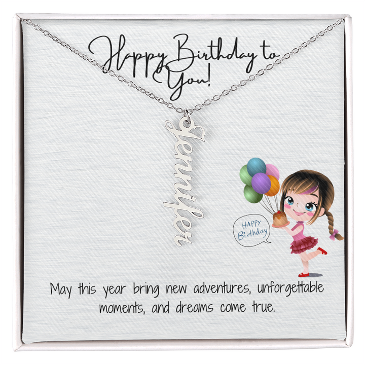 Dreamy Birthday Necklace