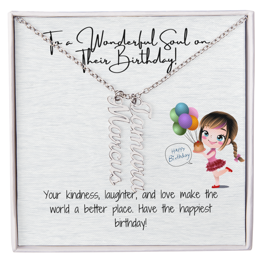 Birthday Happiness Necklace