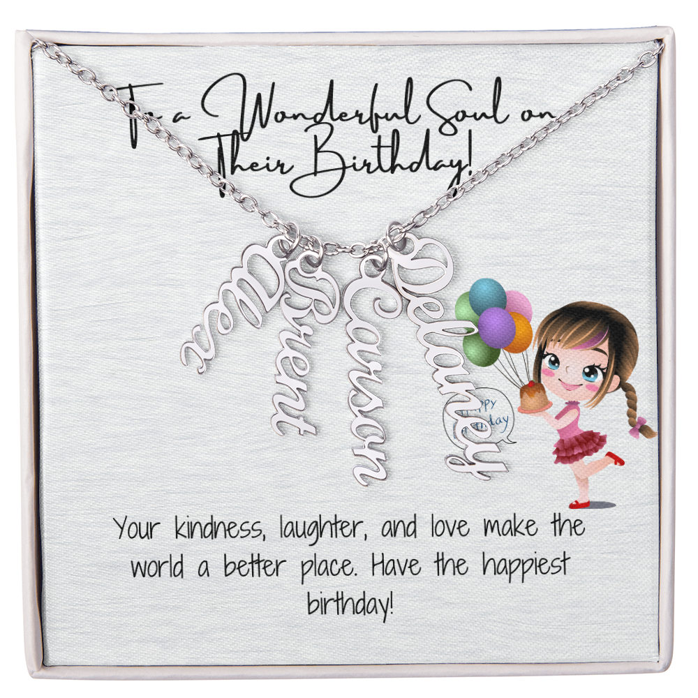 Birthday Happiness Necklace