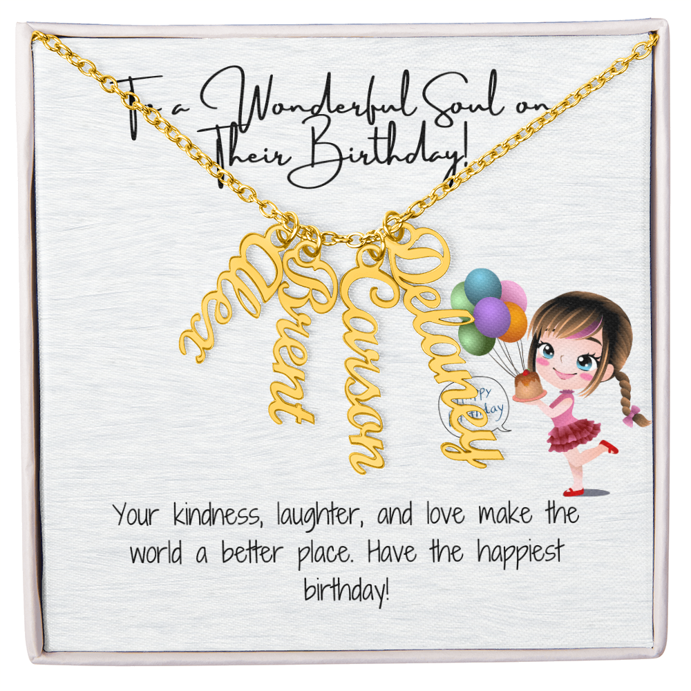 Birthday Happiness Necklace