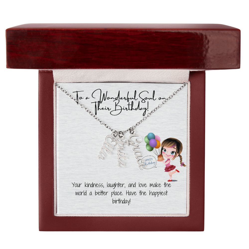 Birthday Happiness Necklace