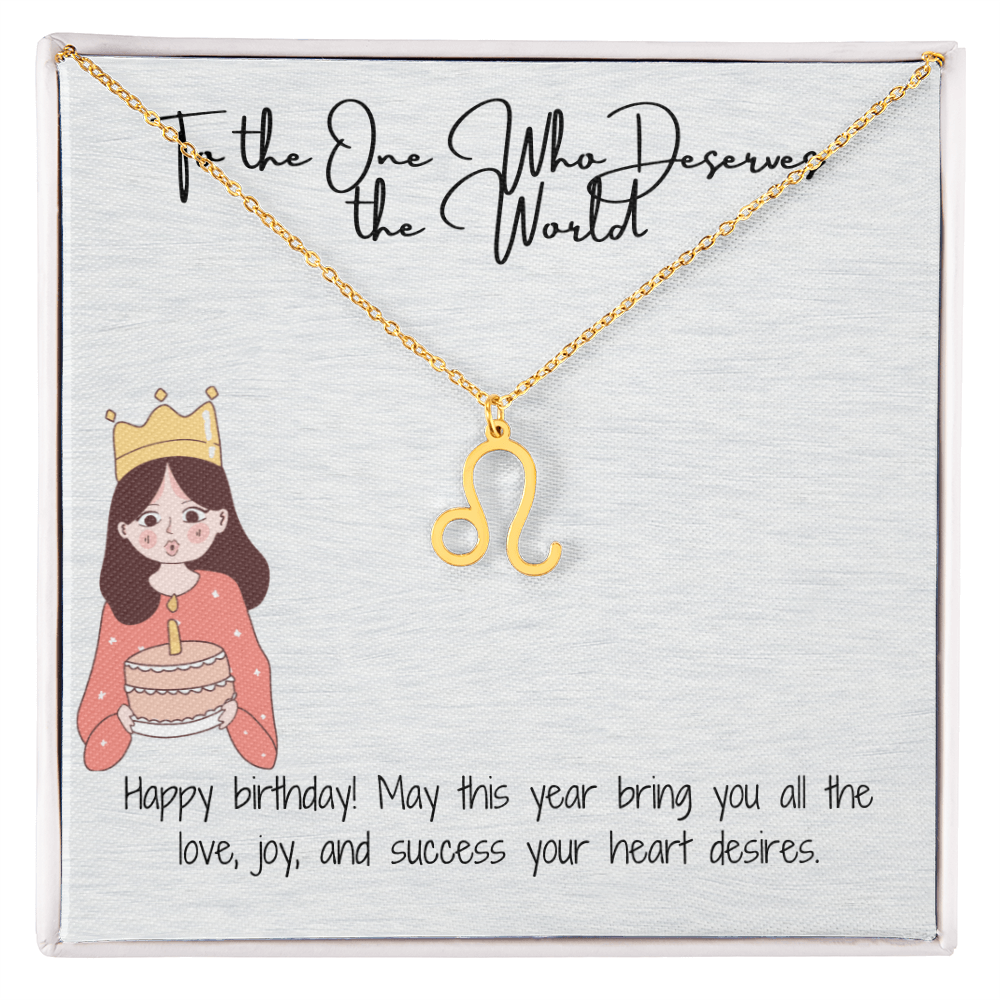 "Radiance Birthday Necklace"