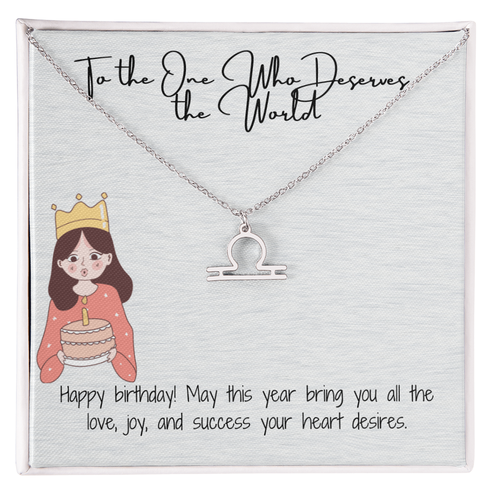 "Radiance Birthday Necklace"