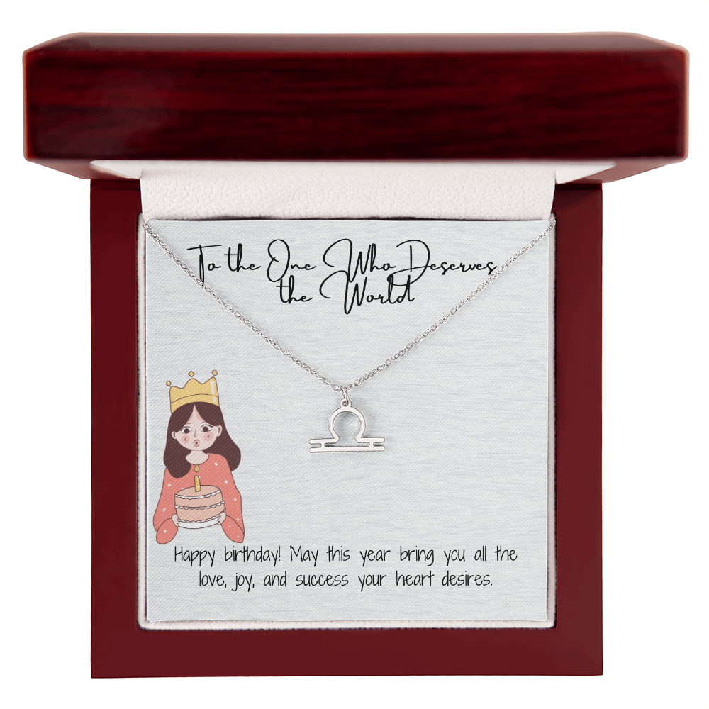 "Radiance Birthday Necklace"