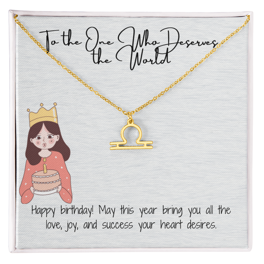 "Radiance Birthday Necklace"