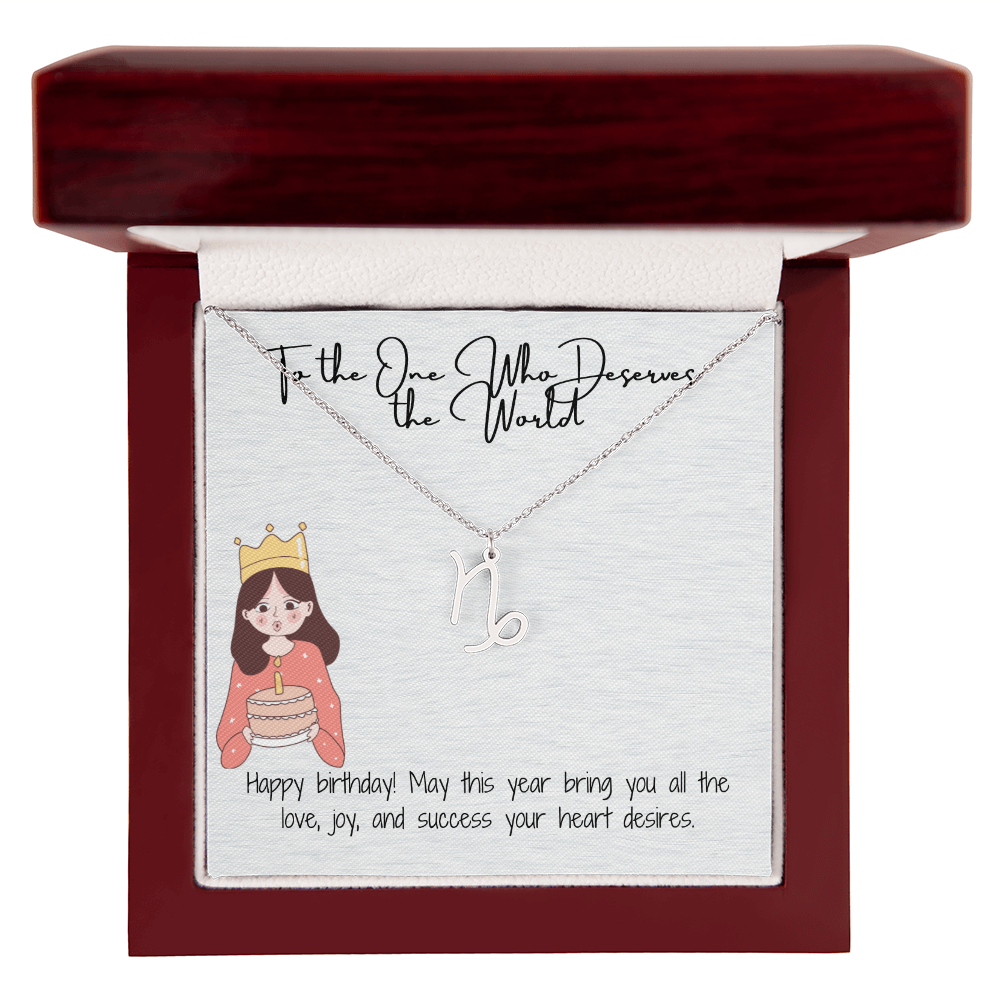 "Radiance Birthday Necklace"