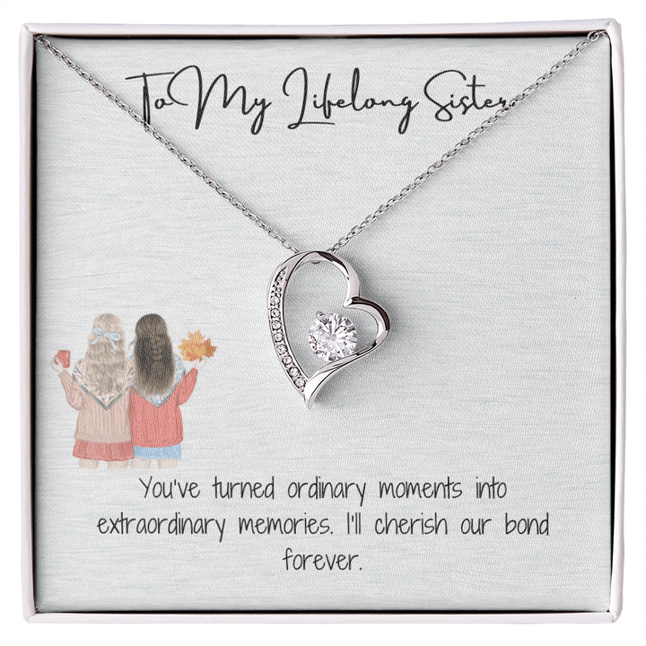 To My Bonus Sister Necklace