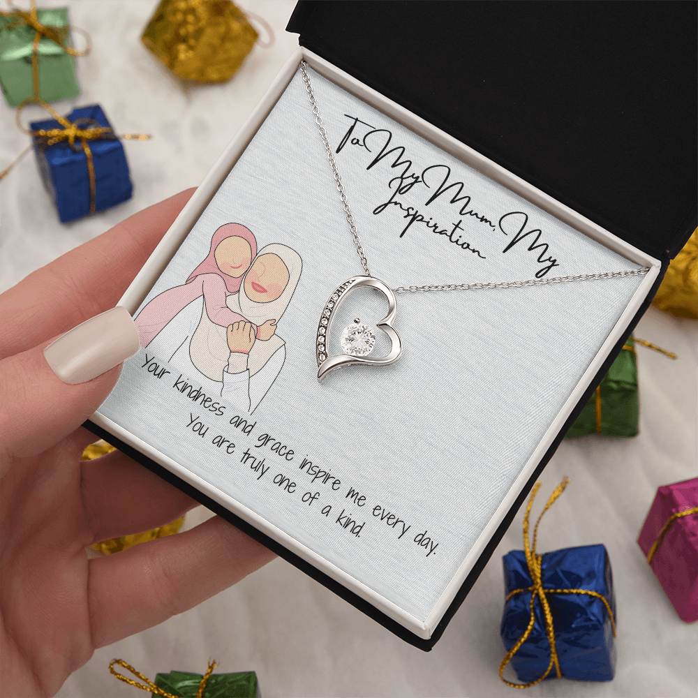 Forever Love Necklace A Heartfelt Gift for My Lovely Mom