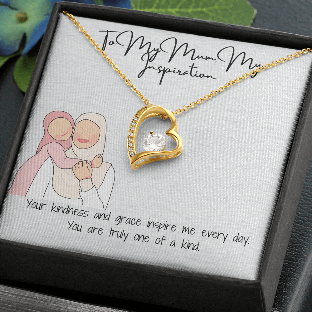 Forever Love Necklace A Heartfelt Gift for My Lovely Mom