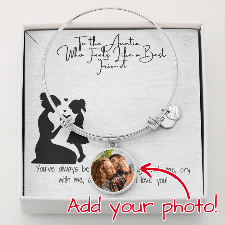 Bestfriend Auntie Pic Circle Bangle