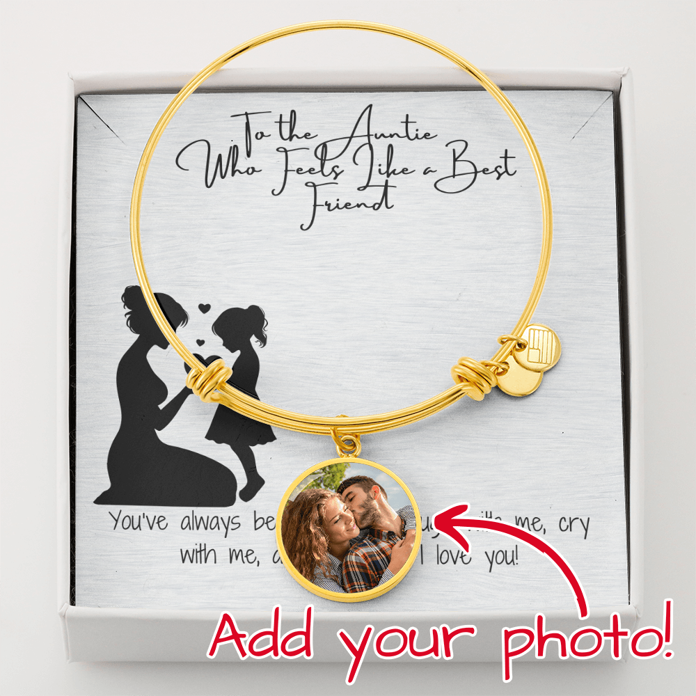 Bestfriend Auntie Pic Circle Bangle